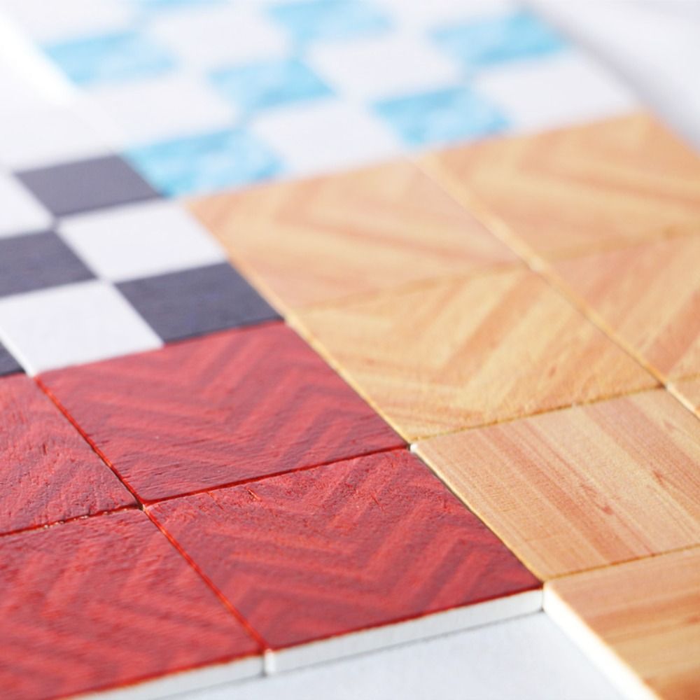 Ceramic Tile Floor - 9 sztuk/zestaw 1:6/1:12 meble do domku