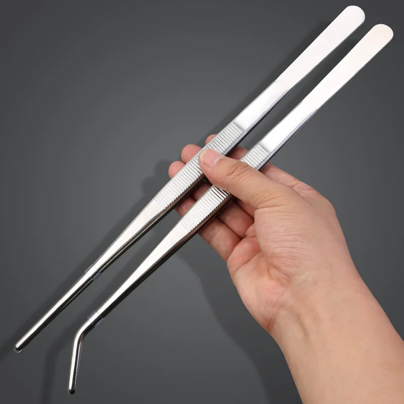 Feeding Tong Stainless - Wielofunkcyjna pęseta do łokcia ze stali