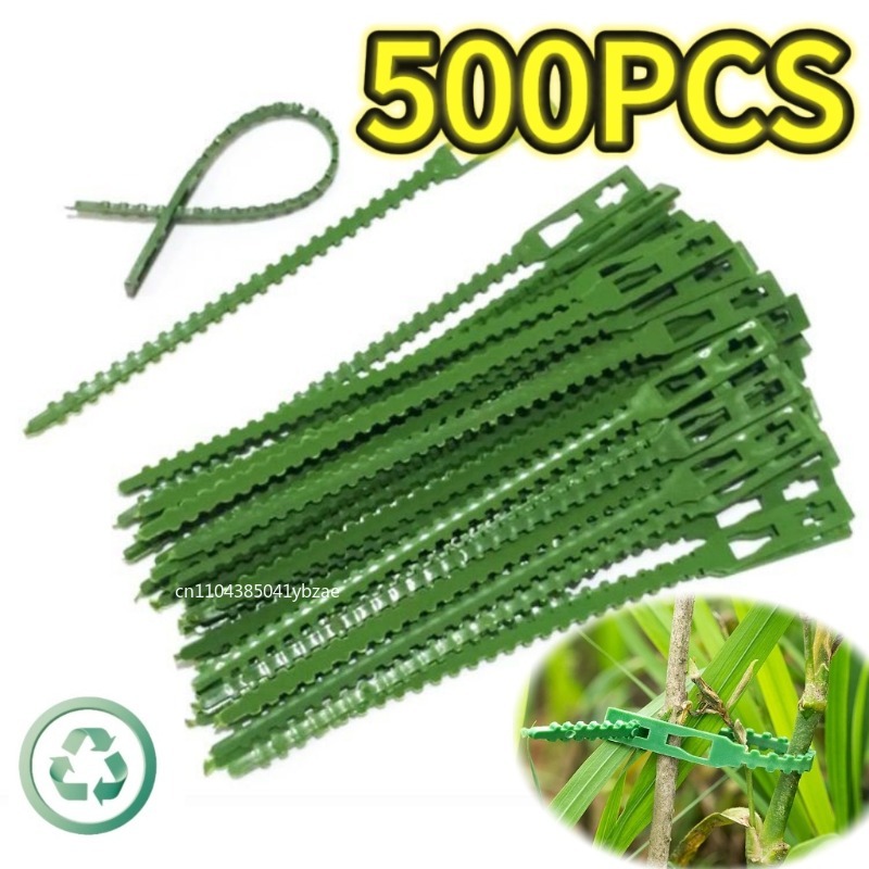 Vine Climbing Plastic - 50-1000 szt. Regulowane plastikowe opaski kablowe