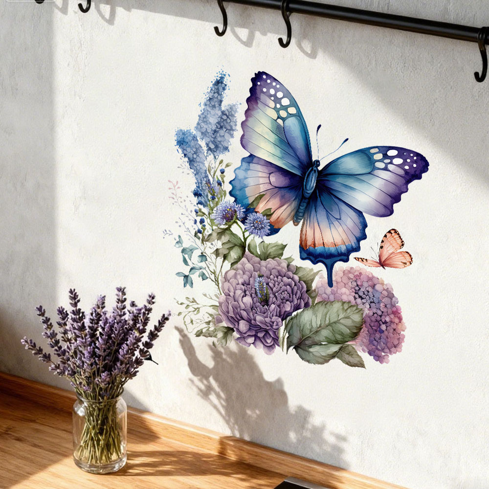 Pvc Panel Background - Naklejki ścienne z motywem kwiatów i