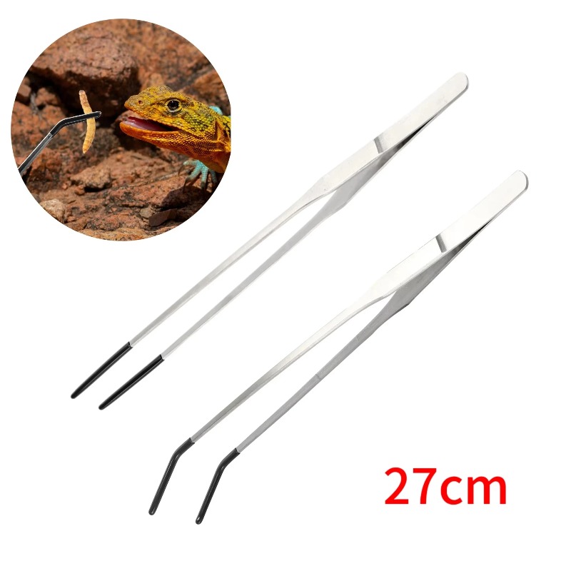 Feeding Tong Stainless - Zestaw 2 szt. pęset ze stali
