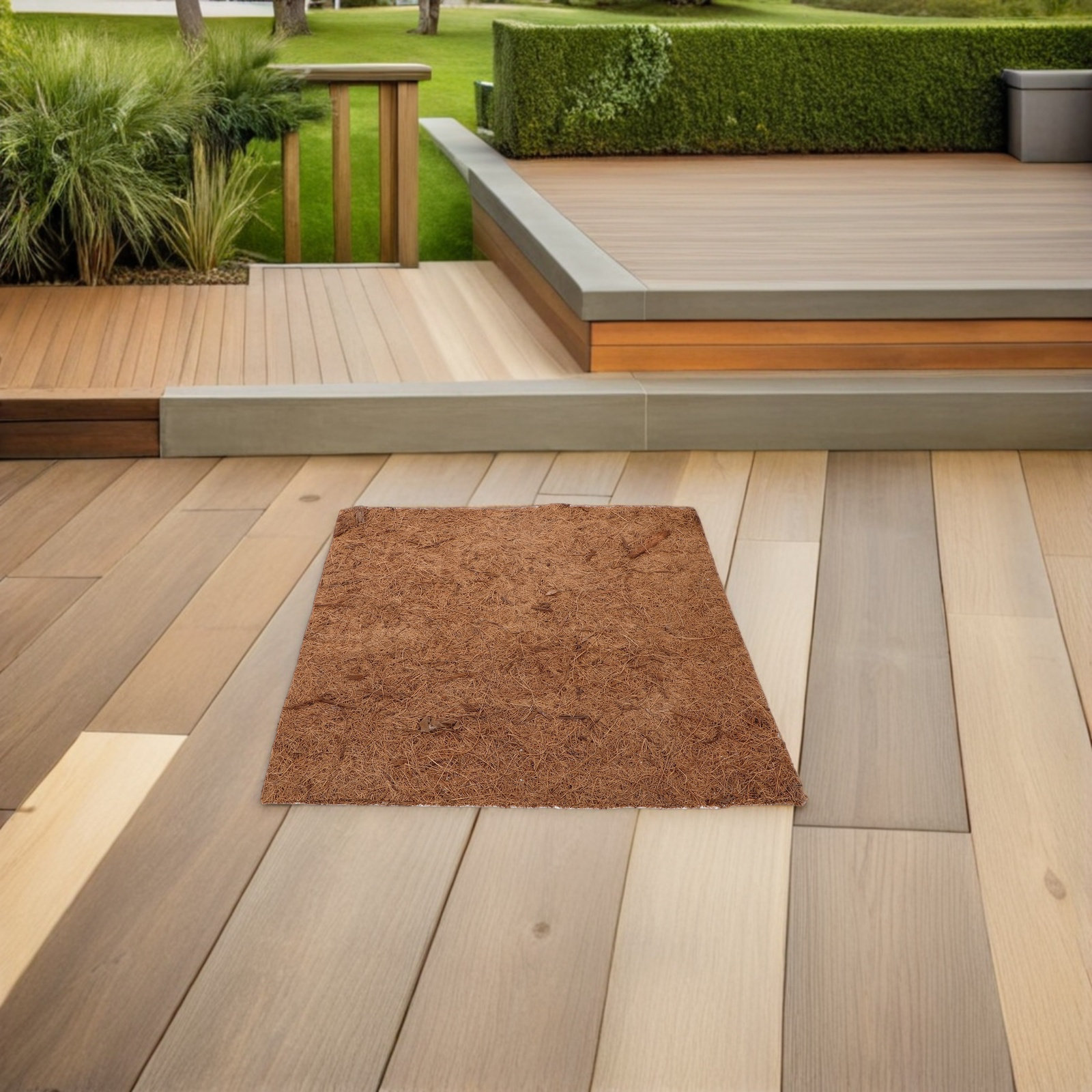 Substrate Coconut Fiber - 4 szt. Naturalna mata z włókna