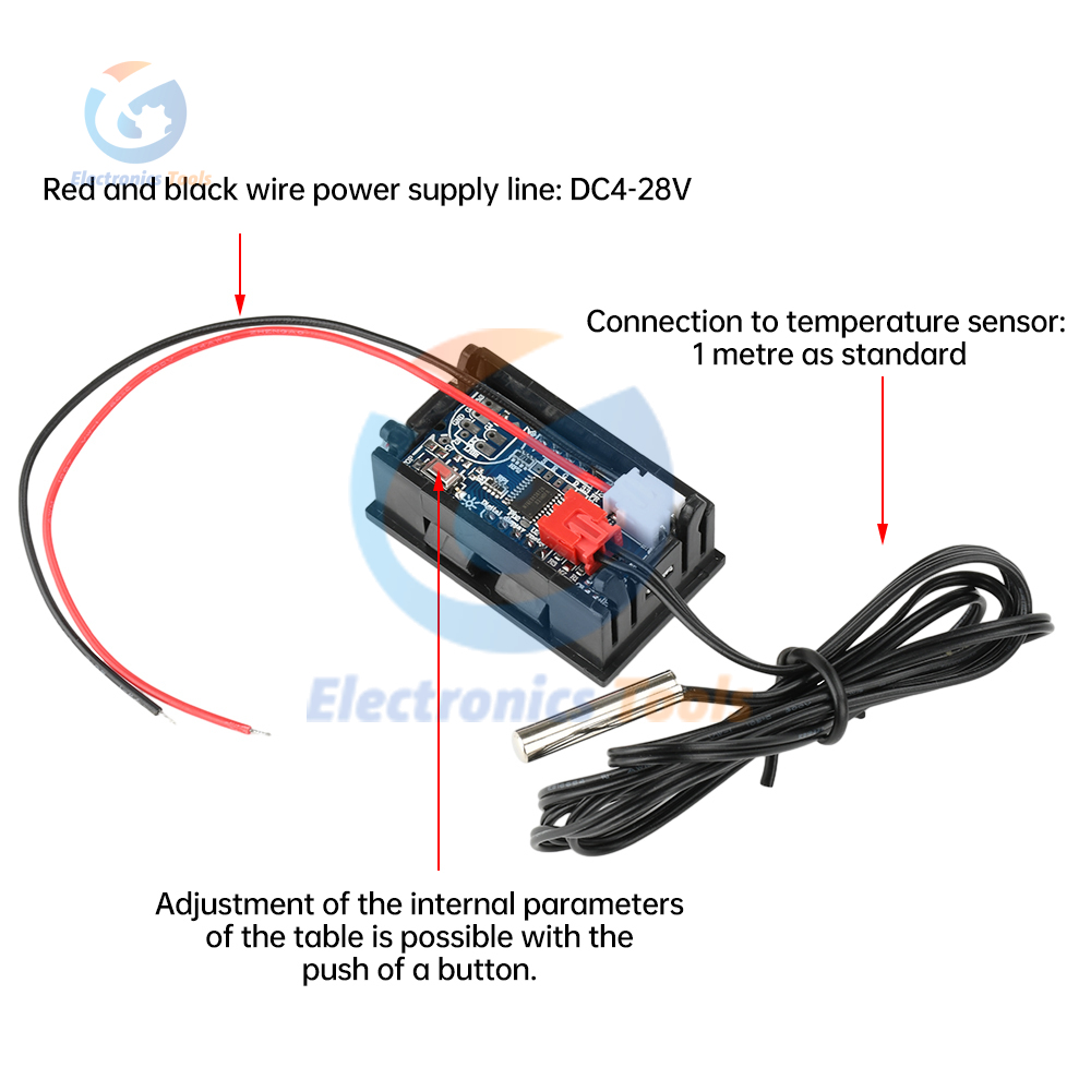 H27T -55~120 ℃   Cyfrowy termo – Digital Hygrometer Probe recenzja i cena