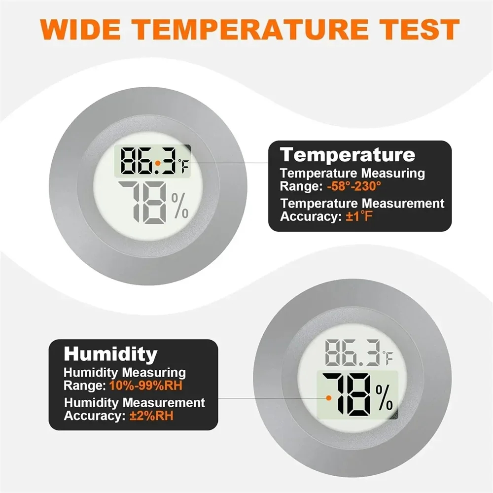 Mini Okrągły Cyfrowy Termometr – Digital Hygrometer Probe recenzja i cena