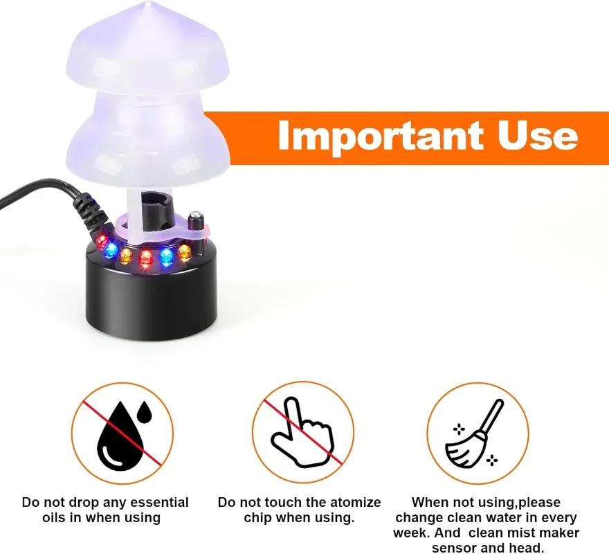 Ultradźwiękowy atomizer Mist M – Terrarium Fogger Ultrasonic recenzja i cena