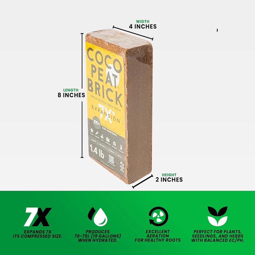 Cegła 650g - Premium Organiczn – Substrate Coconut Fiber recenzja i cena