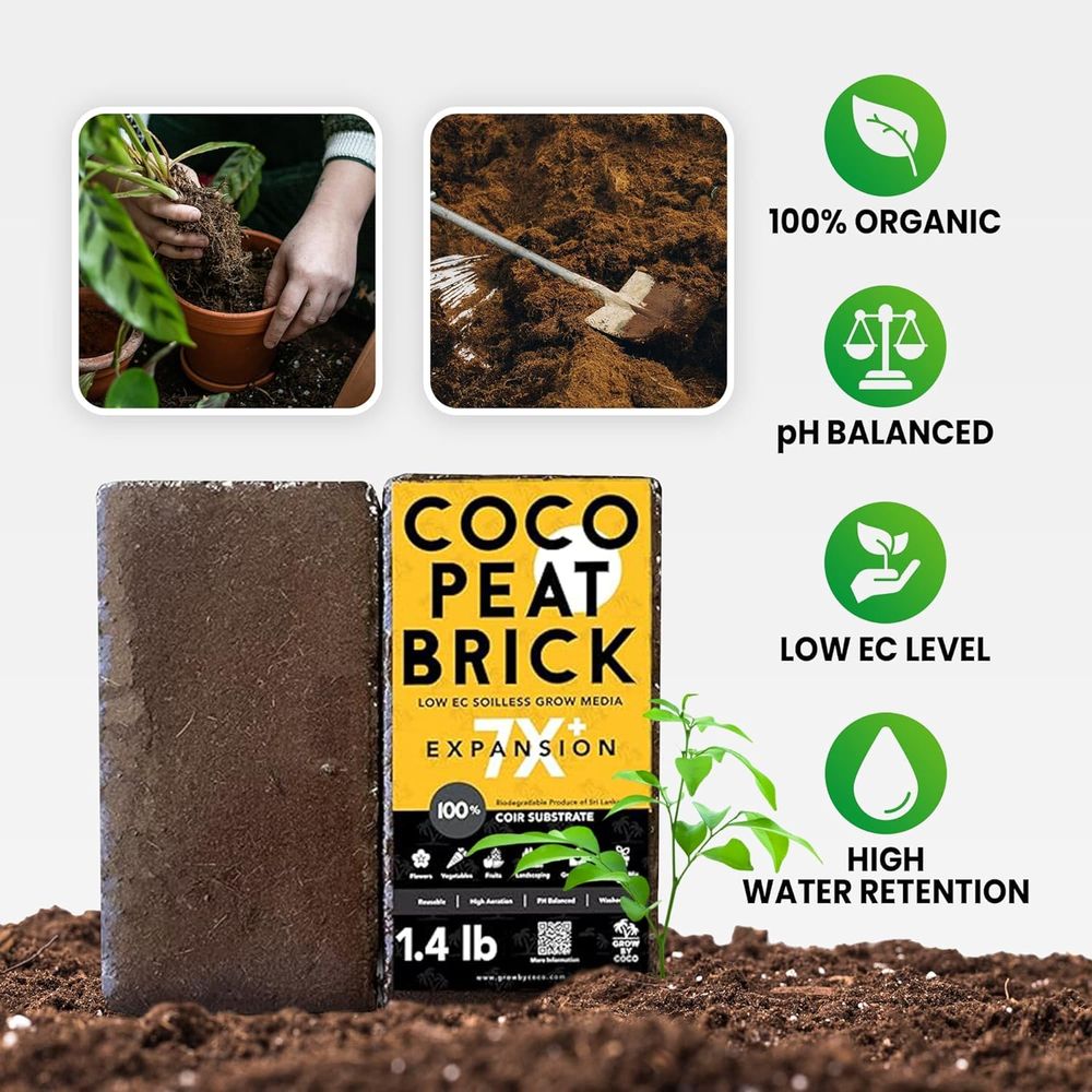 Cegła 650g - Premium Organiczn – Substrate Coconut Fiber recenzja i cena