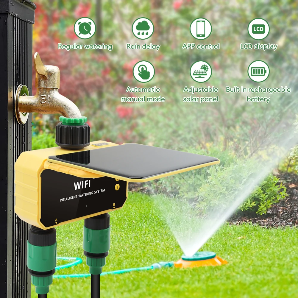 Sterownik nawadniania WiFi zas – Timer Dual Outlet recenzja i cena