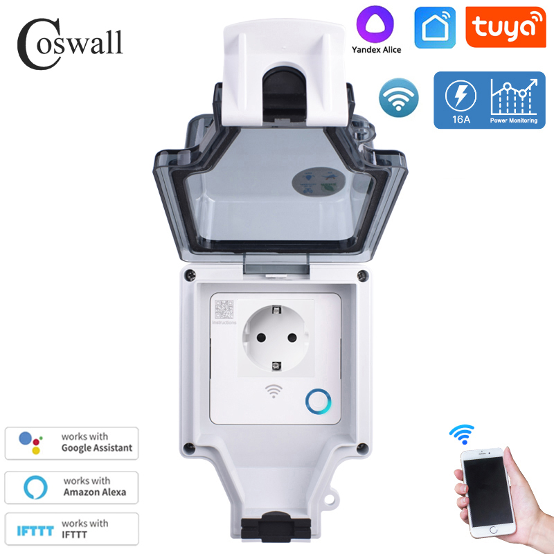 Coswall Tuya Wifi Yandex Alice – Timer Dual Outlet recenzja i cena