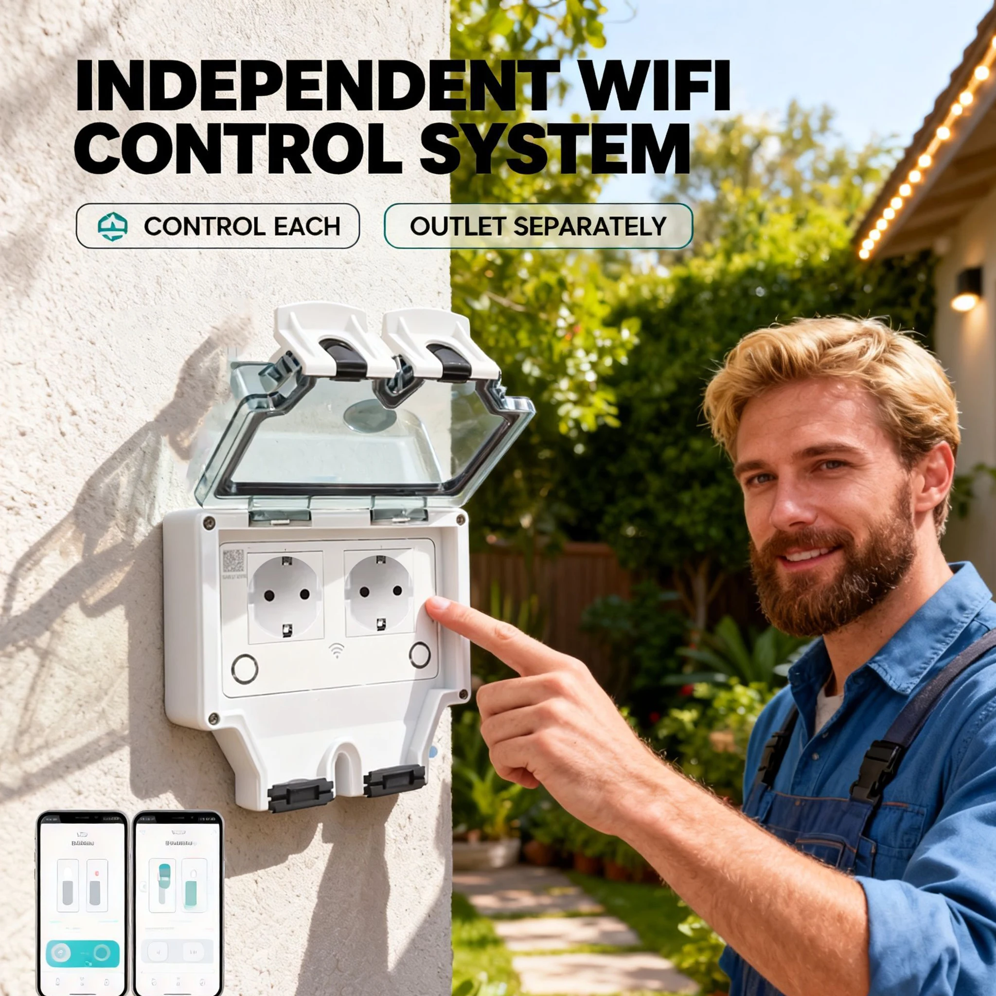 Wodoodporne gniazdko elektrycz – Timer Dual Outlet recenzja i cena