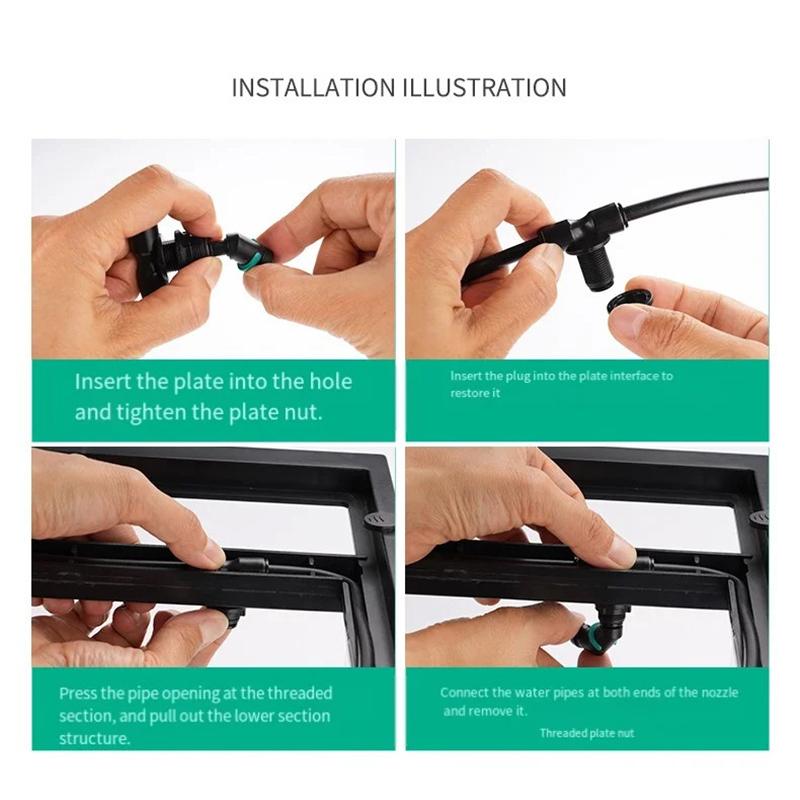 360 °   Regulowany system dysz – Misting Nozzle Reptile recenzja i cena