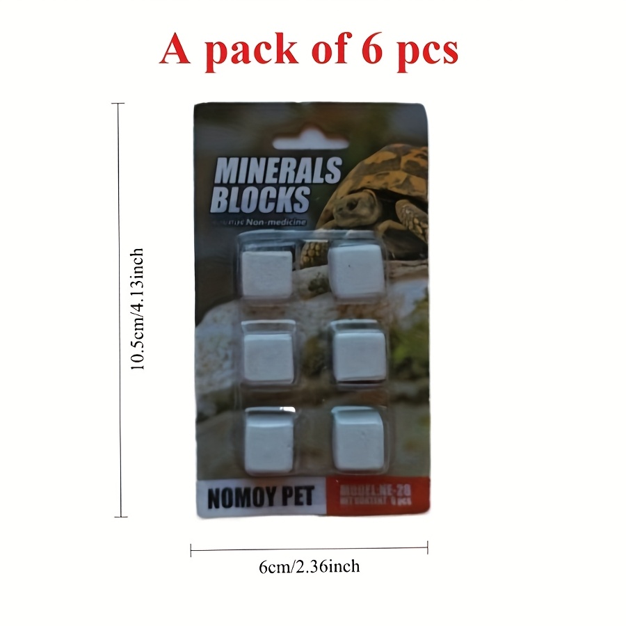 6 szt. Bloki wapnia do akwariu – Calcium Powder Reptile recenzja i cena
